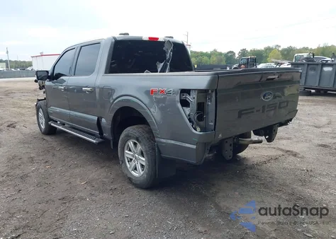 2023 Ford F-150 Xlt из США, поврежденный, VIN 1FTFW1ED7PFD03875